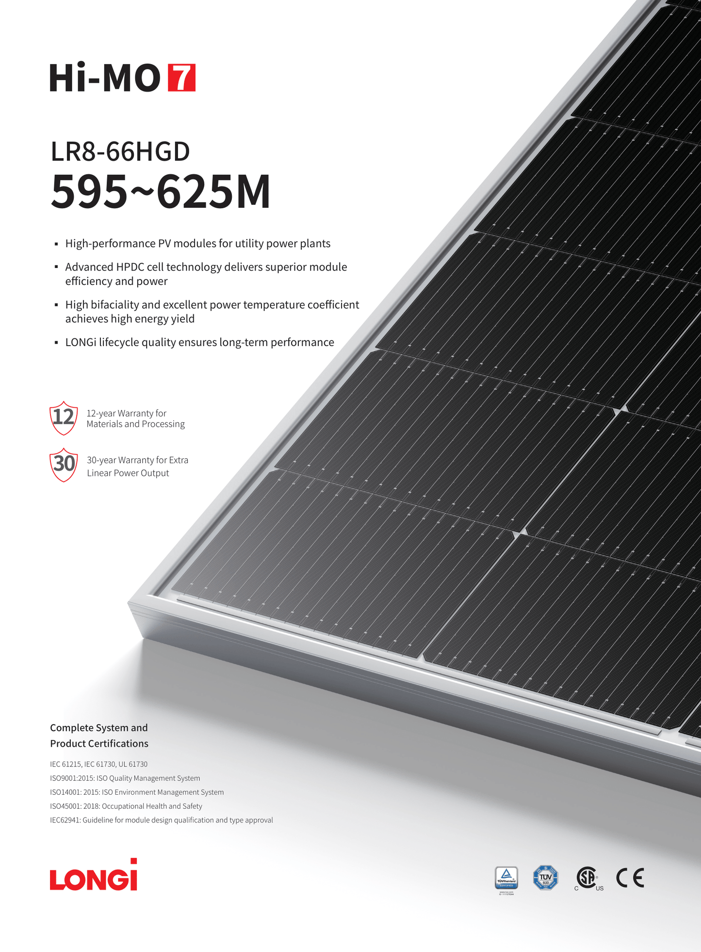 LONGI LR8-66HGD-615W