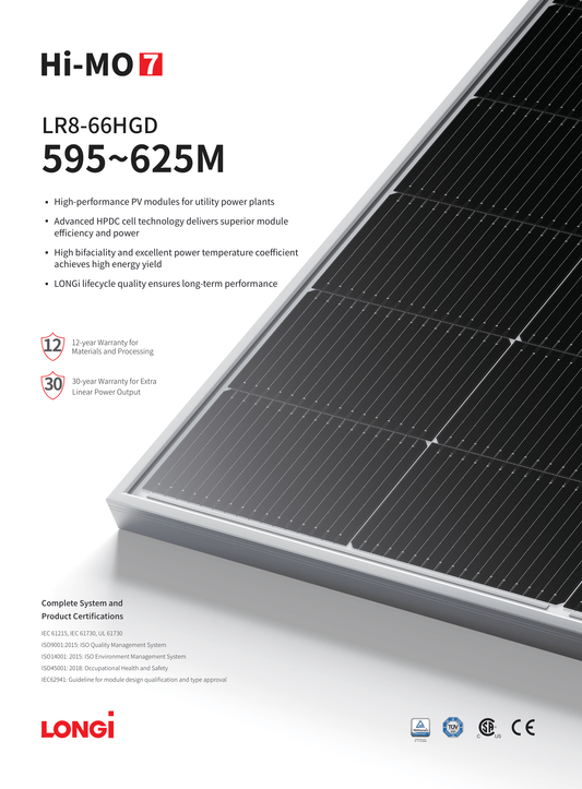 LONGI LR8-66HGD-615W